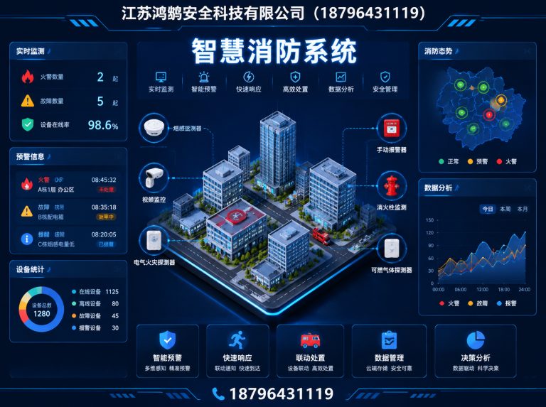 合肥消防通信指挥展示图